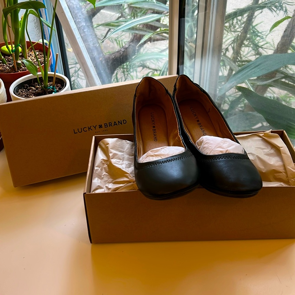 ❌SOLD ❌Lucky Brand Women’s Emile Ballet Flat Sz 7 NIB